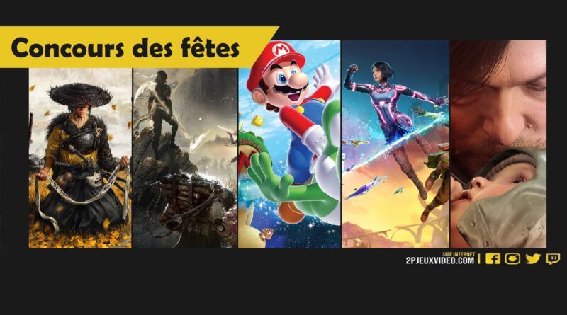Concours des fêtes: Le top 5 2025 selon 2pjeuxvideo