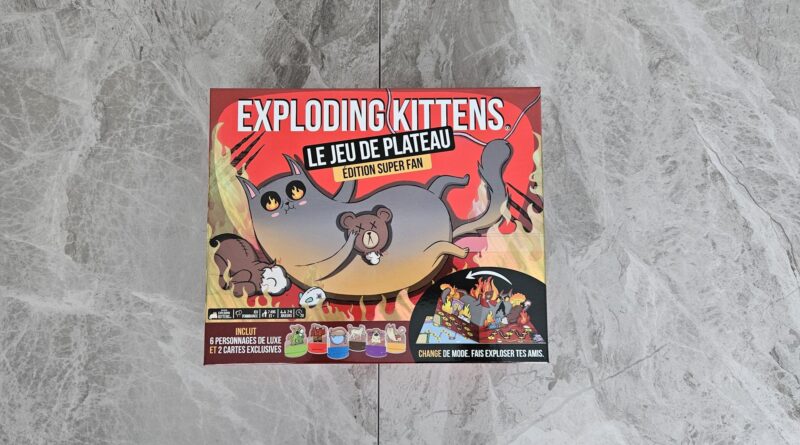 Critique: Exploding Kittens: Le Jeu de Plateau