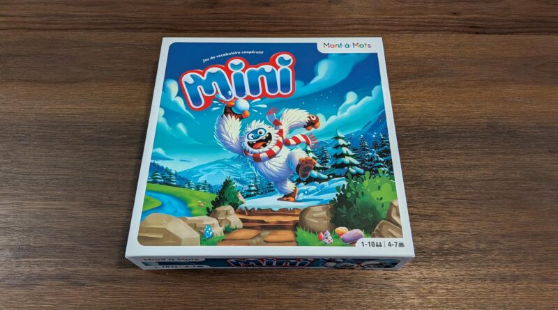 Critique: Mont-à-Mots Mini