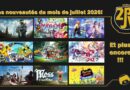 Les nouveautés du mois de juillet 2026!