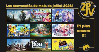 Les nouveautés du mois de juillet 2026!