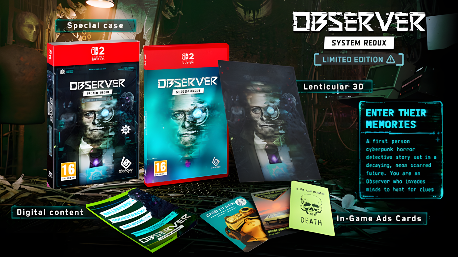 Observer: System Redux: Une version physique en novembre!