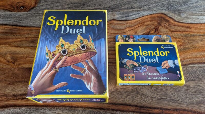 Critique: Splendor Duel + Les Faussaires
